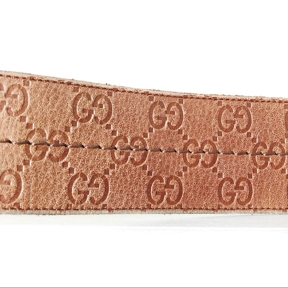 Gucci Leather Guccissima Wide Belt - Picture 2 of 10